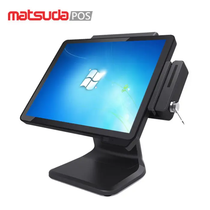 Electronic Cashier Pos Machine Payment Terminal All in One Touch Screen Cashier Machine for Restaurant — image 3