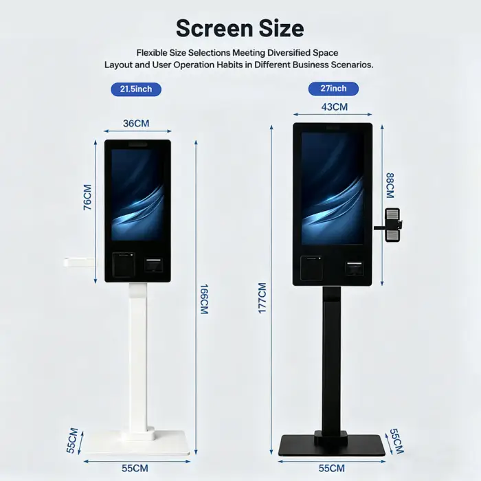 Smart All in One Touch Screen Kiosk Machine Windows Pos System Cashless Register for Supermarket Retail Business — image 6