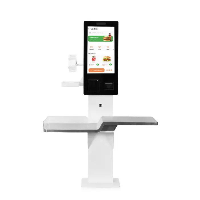 Custom Indoor Unattended Payment Kiosk Interactive Touch Screen Terminal Commercial Cashless Kiosk Android for Self Service — image 3