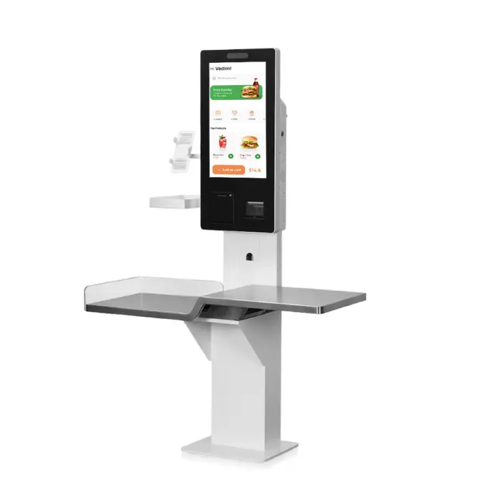 Custom Indoor Unattended Payment Kiosk Interactive Touch Screen Terminal Commercial Cashless Kiosk Android for Self Service — image 4