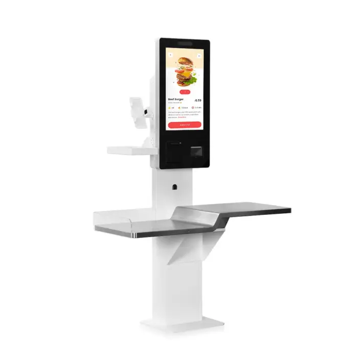 Custom Indoor Unattended Payment Kiosk Interactive Touch Screen Terminal Commercial Cashless Kiosk Android for Self Service — image 5