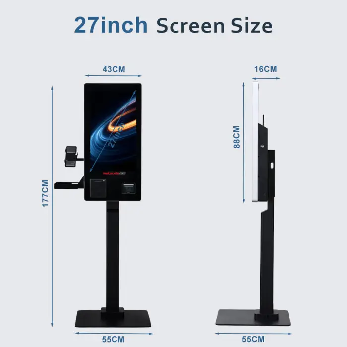 Smart Unattended Bill Payment Kiosk Multi Functional Interactive Touch Screen Self Service Machine for Indoor Public Area — image 5