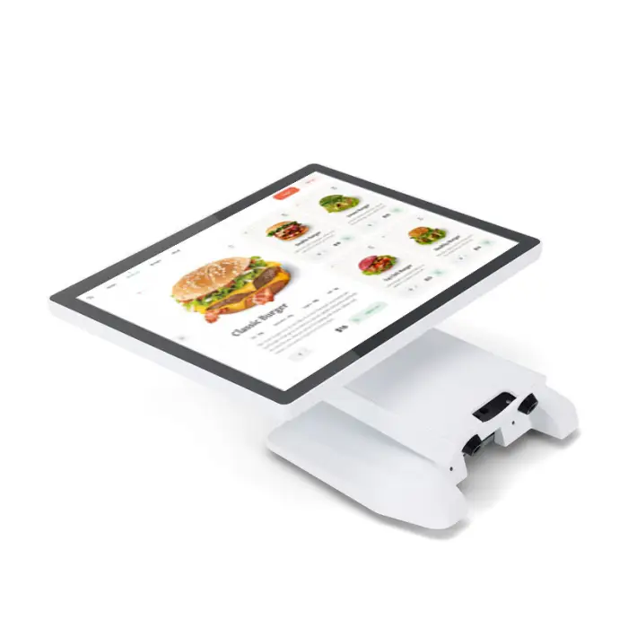 MatsudaPOS Factory Supply OEM ODM Touch Screen POS Terminal ST8800 White 15inch Capacitive Display Bluetooth/Wi-Fi6 Integrated — image 3