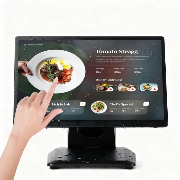 MatsudaPOS ST8500 15.6inch Touchscreen Fanless Full Metal Housing POS System for Bar & Restaurant Windows Bluetooth 5.2 Wi-Fi 6 — image 4