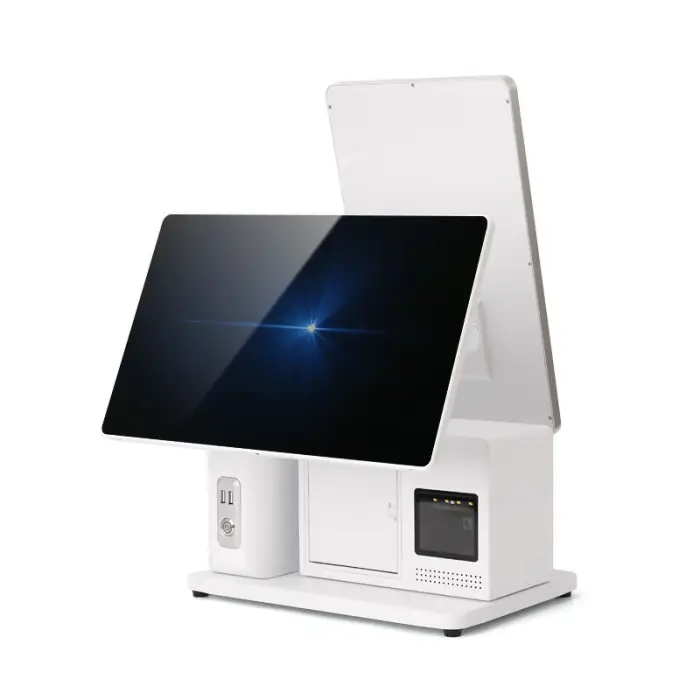 High Performance ST9200D Intel I3/i5 Dual-Screen 15.6 Inch Main Guest Sync Touch Cash Register Terminal POS System — image 5