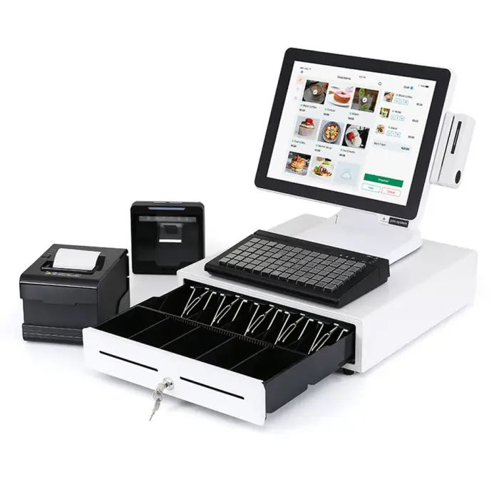 Smart Fcc Certified Touch Screen Pos Pc System All in One Pos Computers Terminal Pos System for Sale Retail Shop — image 7