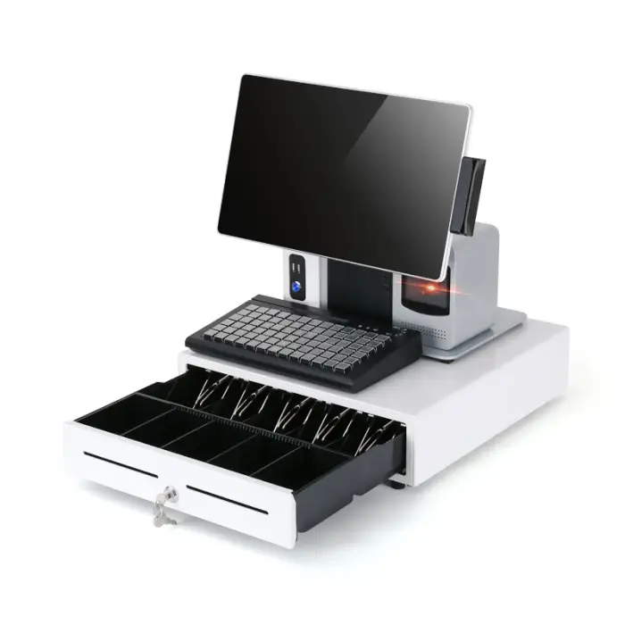 High Performance 15.6inch Touch Screen Windows All-in-One Retail Stores POS Hardware Payment Terminal — image 7