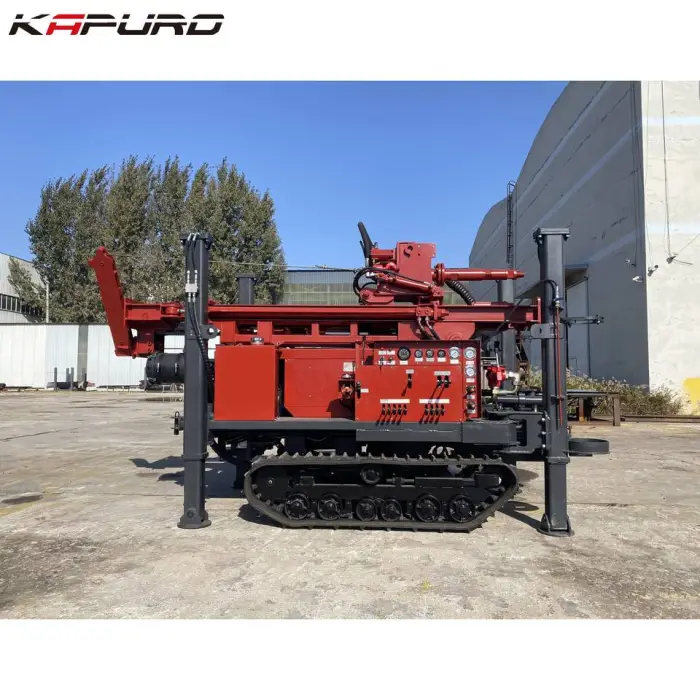 Kapuro KP-200 Mineral Exploration and Geotechnical Drilling Equipment Deep Rock Crawler Mini Water Well Drilling Rig for Sale — image 3
