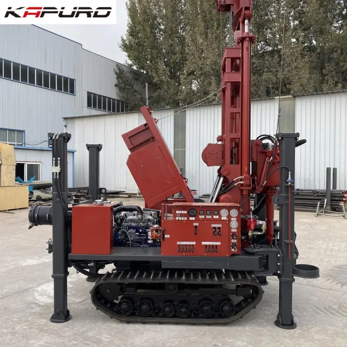 Kapuro KP-200 Mineral Exploration and Geotechnical Drilling Equipment Deep Rock Crawler Mini Water Well Drilling Rig for Sale — image 5