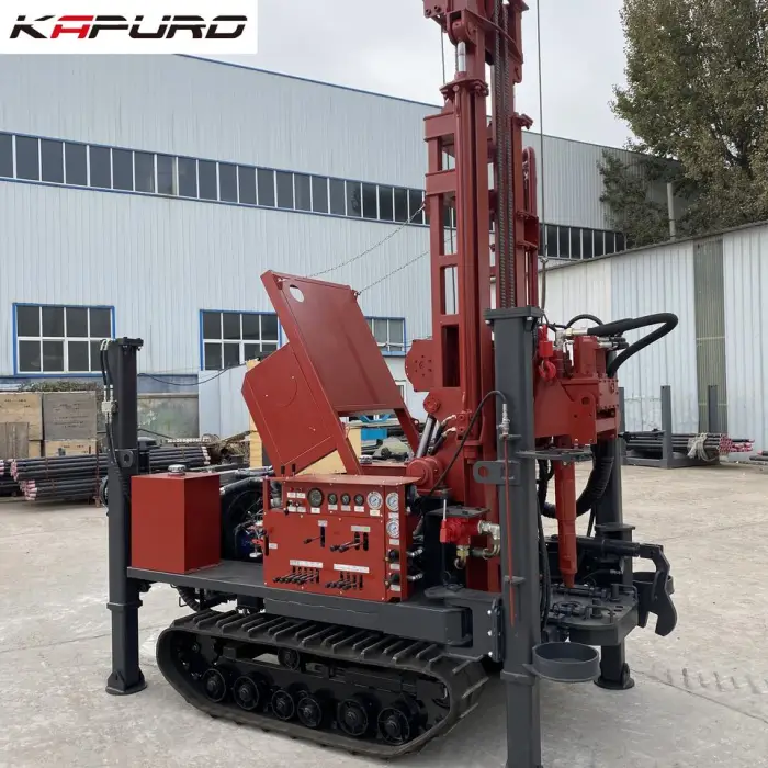 Kapuro KP-200 Mineral Exploration and Geotechnical Drilling Equipment Deep Rock Crawler Mini Water Well Drilling Rig for Sale — image 6