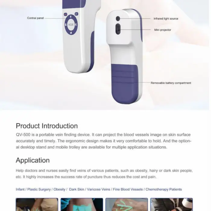 Infrared Blood Vessel Vein Finder/vein Detector/vein Scanner Infrared Portable Vein Finder Machine Pediatric Vein Finder Pet — image 4