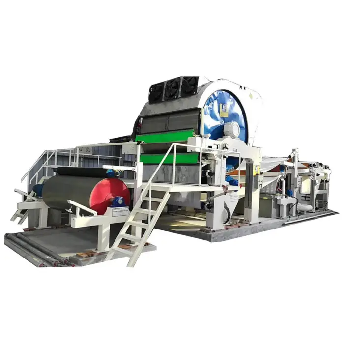 New Style Fully Automatic Machines for Small Businesses Toilet Tissue Paper Roll Making Machine Production Line — image 6