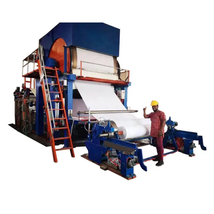 New Style Fully Automatic Machines for Small Businesses Toilet Tissue Paper Roll Making Machine Production Line — image 7