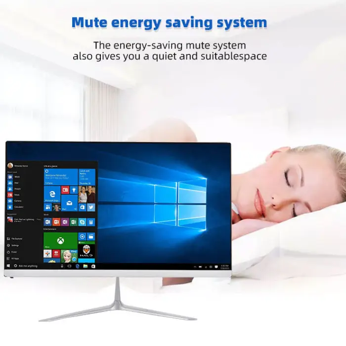 China Manufacture 27" LED Screen Newest Rohs Core I3 I5 I7 Office CE Family Desktop All in One Pc — image 6