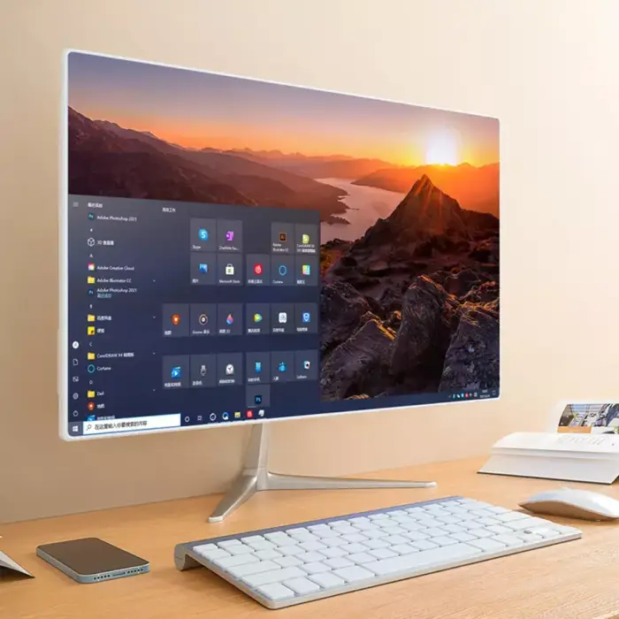 24" PC Core I5 7th Gen Gaming All-In-One Computer with DDR3 RAM SSD Storage LCD Display Dual Core Processor — image 5