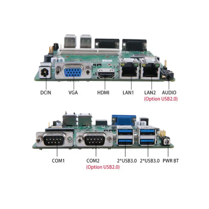 OEM ODM Nano ITX Motherboard Intel I5 4200U DDR3L HD-MI VGA Dual Display 4*USB3.0 4*USB2.0 Industrial Grade Motherboard — image 3