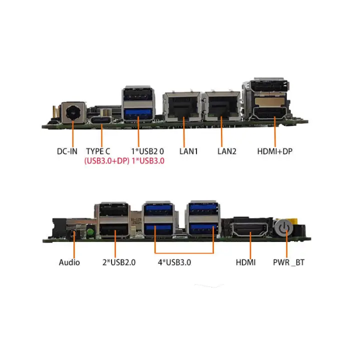 NANO ITX Motherboard I3 I5 I7 11th Gen DDR4 Max 32GB M.2 3*USB2.0 5*USB3.0 2*LAN Motherboard for Industrial Automation — image 3