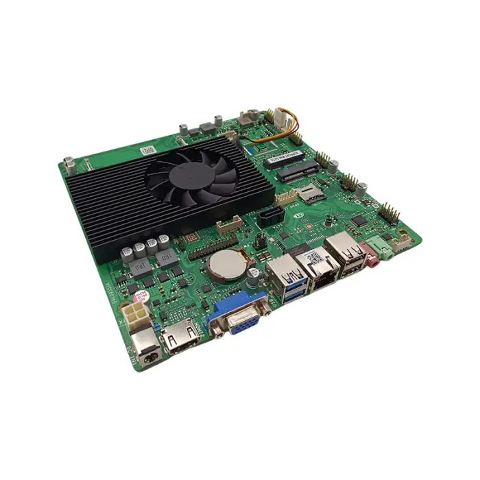 17cm X 17cm Industrial Grade Motherboard I3 4005U Realtek 8111H 1000M Lan 4 USB HD VGA LVDS Triple Display Mini ITX Motherboard — image 3