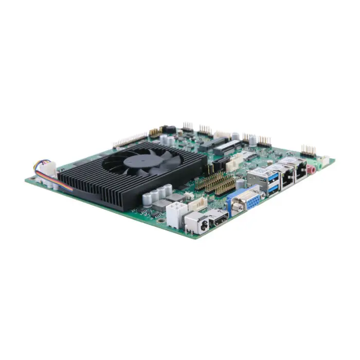 Energy Efficient Intel Core I5 4210U Mini ITX Motherboard with HD-MI VGA LVDS Triple Display for AIO PC — image 3