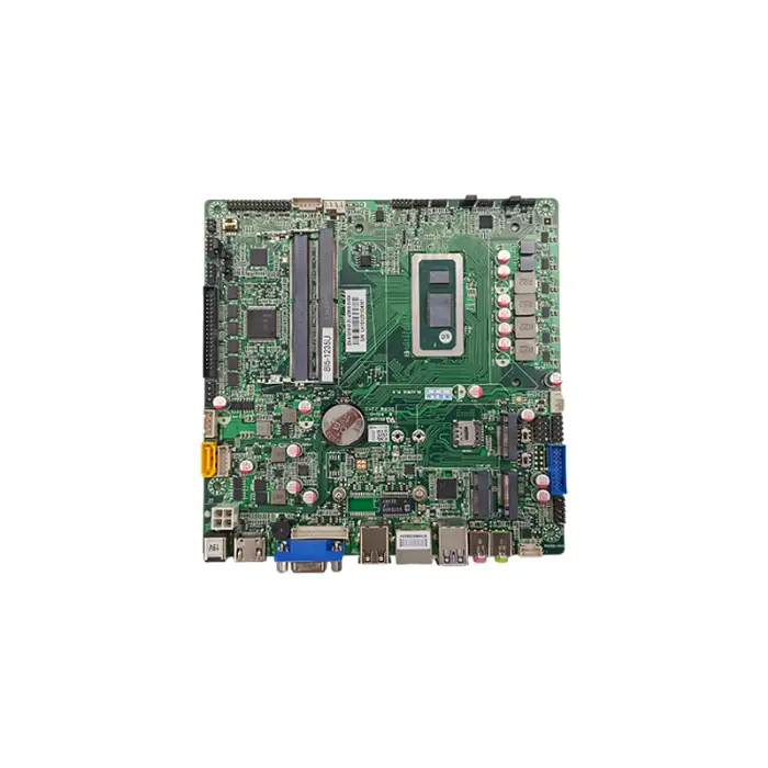 Intel I5 12th Gen CPU Industrial Motherboard DDR4 Max 64G 4 USB HD-MI VGA LVDS Triple Display Mini ITX Mainboard — image 4