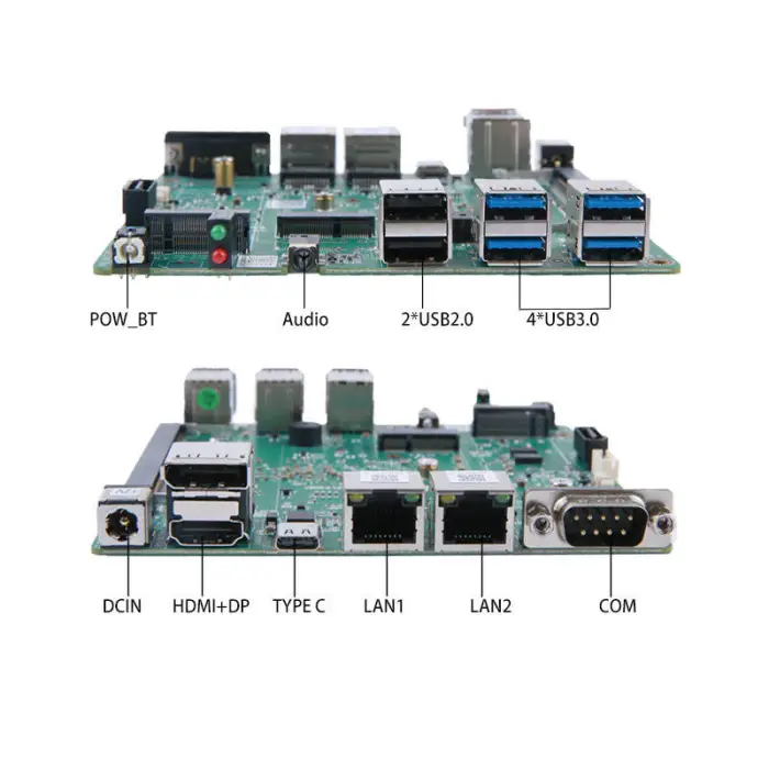 Nano-ITX Motherboards 16GB 12cm*12cm Industrial Motherboard Intel N100 N305 N97 N95, Linux Intel CPU — image 3