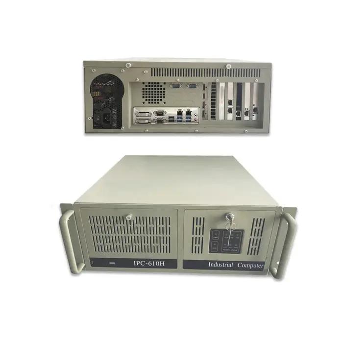EVUC Embedded Industrial Computer 4U Rack Mounted IPC-610H Win7/8/10/Linux Quad Core Hot-Swappable SATA/SAS Drive Bay Stock — image 6