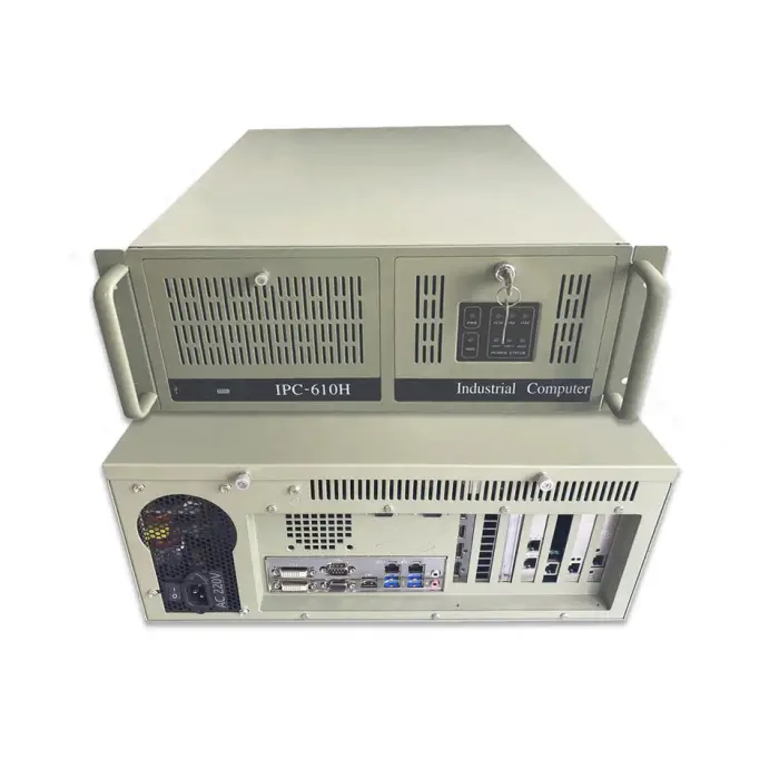 EVUC Embedded Industrial Computer 4U Rack Mounted IPC-610H Win7/8/10/Linux Quad Core Hot-Swappable SATA/SAS Drive Bay Stock — image 7