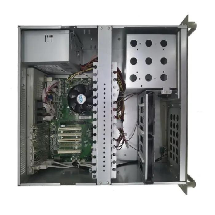4U Rack Mounted IPC-610H Win7 8 10 Linux Quad Core SATA/SAS Drive Bay Mini Pc Linux — image 6