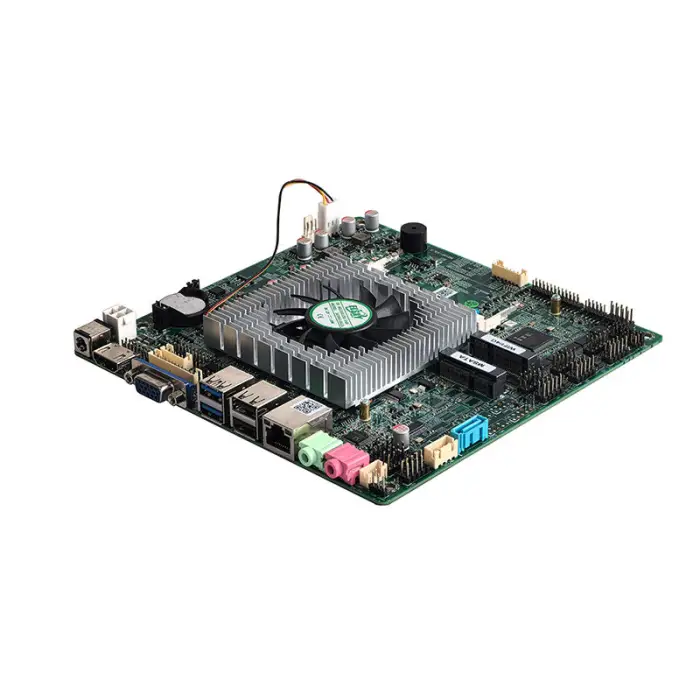 2026 ELSKY Hot Product M218F Mini Motherboard J1800 DDR3 4G 8G RAM MSATA SSD LVDS PS/2 Dual LAN 6*COM Mainboard for POS — image 4