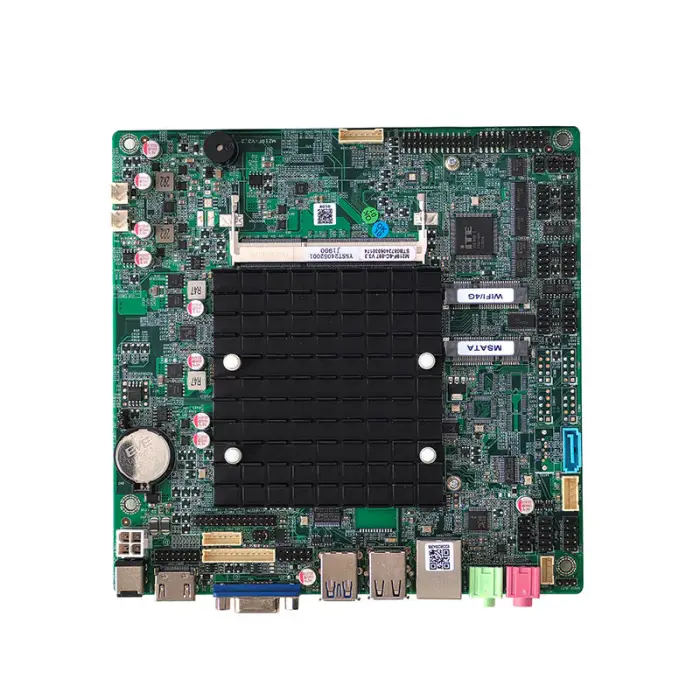 2026 ELSKY Hot Product M218F Mini Motherboard J1800 DDR3 4G 8G RAM MSATA SSD LVDS PS/2 Dual LAN 6*COM Mainboard for POS — image 5