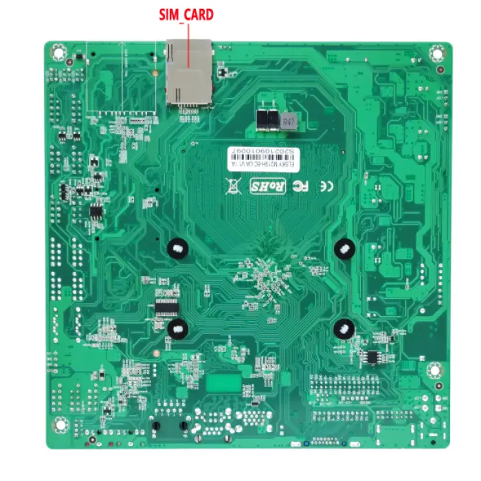 2025 ELSKY Hot Sale M219H Core 1.99GHz J1900 Processor DDR3 MSATA Linux Mini-itx Motherboard 12V Power — image 6