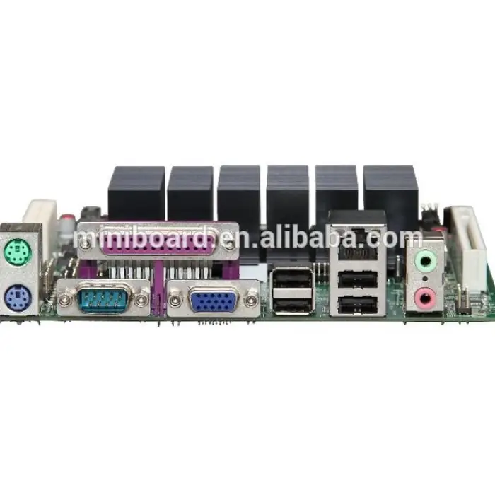 2025 ELSKY Fanless Intel ATOM D2550 Dual Core 1.86GHz Mini ITX POS Motherboard with cpu 1* DDR3 with 1 LPT and VGA LVDS Display — image 3