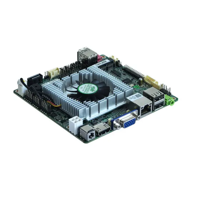 ELSKY Best motherboard for gaming with Intel Celeron J1800 Processor Dual core 2.41G MSATA DDR3 1/2*LAN 12*12cm — image 4