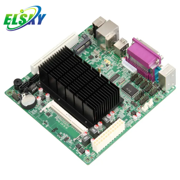 Cedarview D2550 DDR3 1.86GHz Dual Cores PS/2 VGA COM LPT USB Fanless Motherboard Thin Client with Pci Slot — image 3