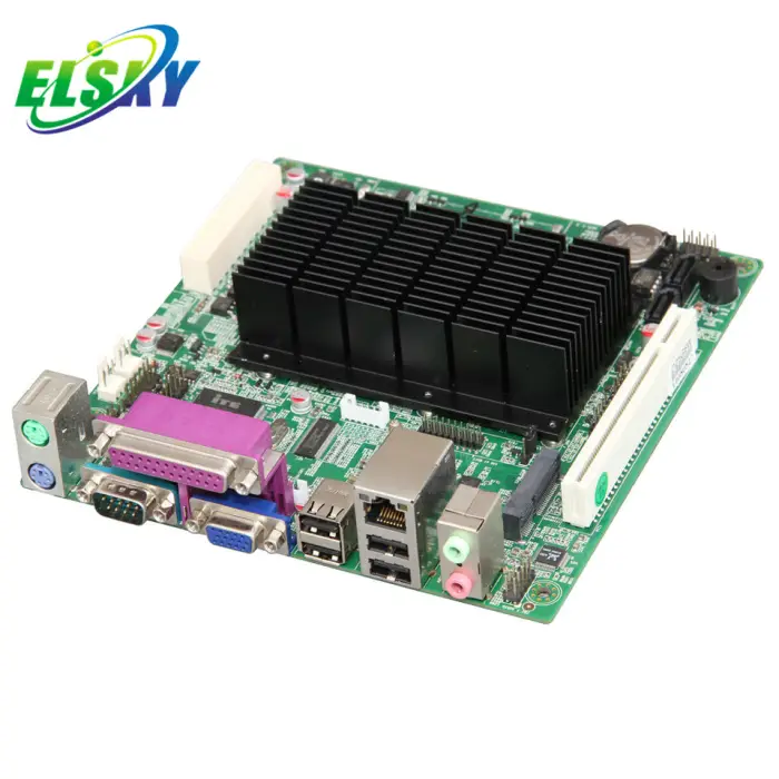 Cedarview D2550 DDR3 1.86GHz Dual Cores PS/2 VGA COM LPT USB Fanless Motherboard Thin Client with Pci Slot — image 4