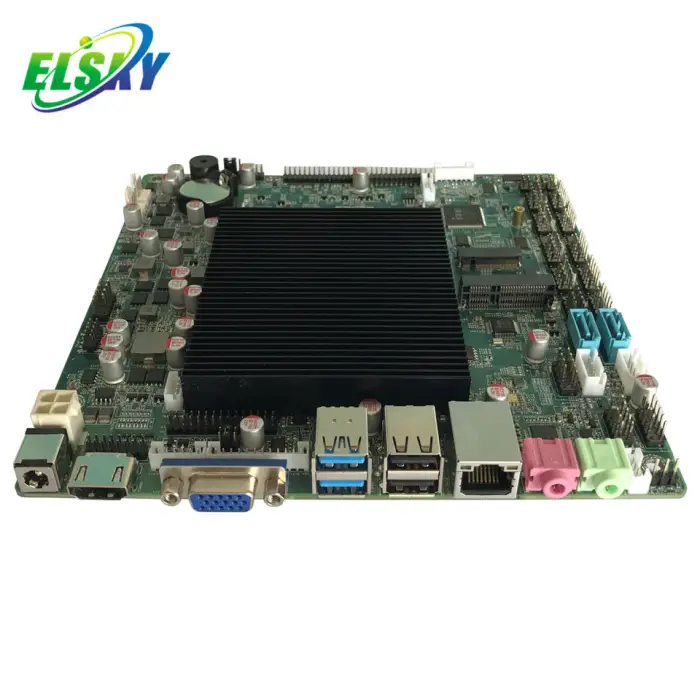 Apollo Lake N4200 Quad Cores 2.5GHz Fanless X86 Industri Mini Itx Motherboard with GPIO PC — image 4