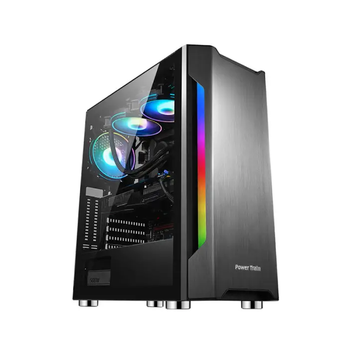High Quality Full Tower Case Computer ATX Aluminum Panel PC Case Cabinet USB 3.0 Desktop Computer Chassis ATX Large Board — image 4