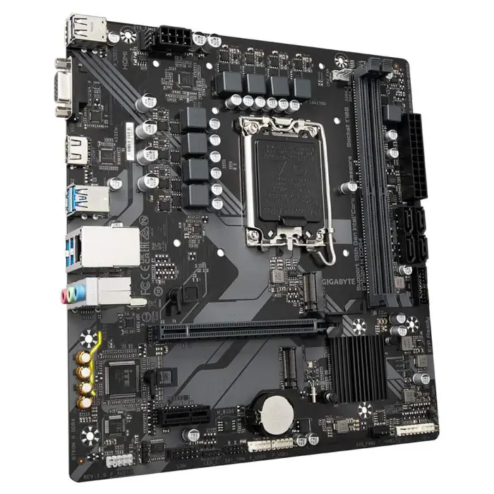 B760M H DDR4 Intel LGA 1700 M-ATX Motherboard 2*PCIe 4.0 X4 M.2 Connectors for 14th/ 13th /12th Processors — image 5