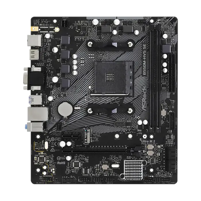 ASRock B550M-HVS SE MATX Motherboard — image 2