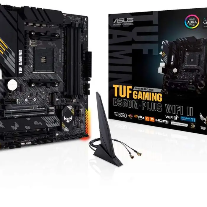 Original Motherboard TUF GAMING B550M-PLUS WiFi II DDR4 AMD AM4 MicroATX Motherboard Computer Motherboard Support AMD Ryzen CPU — image 2
