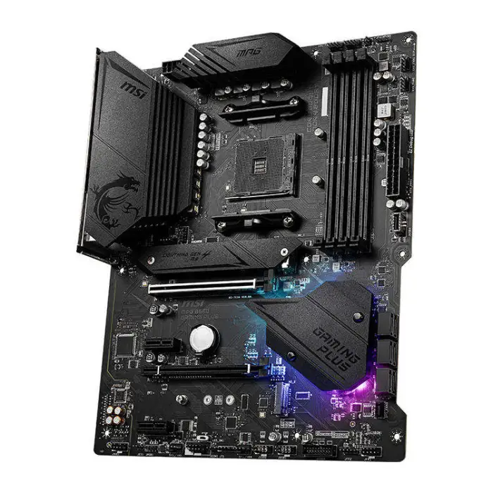 New Board for MSI MPG B550 Gaming Plus Gaming Motherboard With AMD Ryzen R5 5600X and R7 5800X CPU Combo in Stock — image 3
