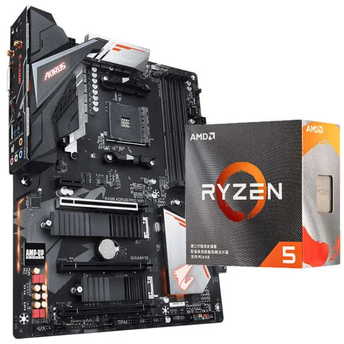 GIGABYTE B450 AORUS PRO WIFI Used Motherboard with AM4 Socket Support AMD Ryzen 5 7 3500X 3600 3600X 3700X 3800X Desktop CPU — image 3