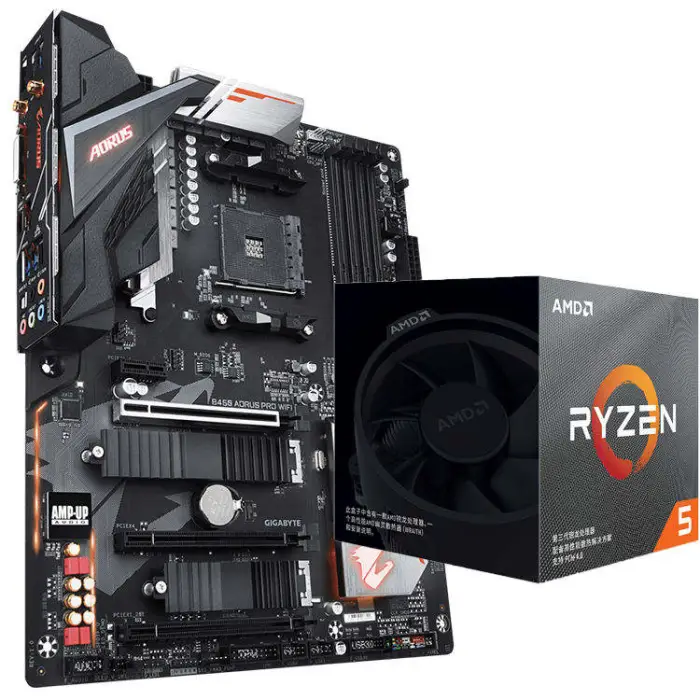 GIGABYTE B450 AORUS PRO WIFI Used Motherboard with AM4 Socket Support AMD Ryzen 5 7 3500X 3600 3600X 3700X 3800X Desktop CPU — image 5