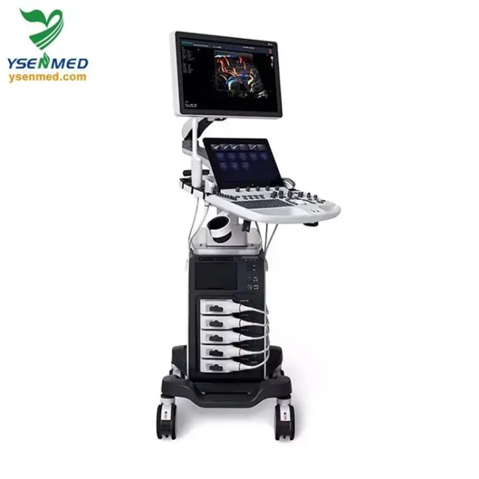 Sonoscape P50 Elite Trolley 2D 3D 4D Color Doppler Convex and Linear Wireless Ultrasound Scanner Sonoscape Ultrasound P50 New — image 5