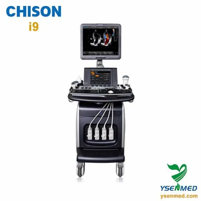 Chison I8 Medical Trolley Pregnant Ultrasound 3d 4d Ultrasound Color Doppler Chison I8 Mobile Color Transesophageal Ultrasound — image 4