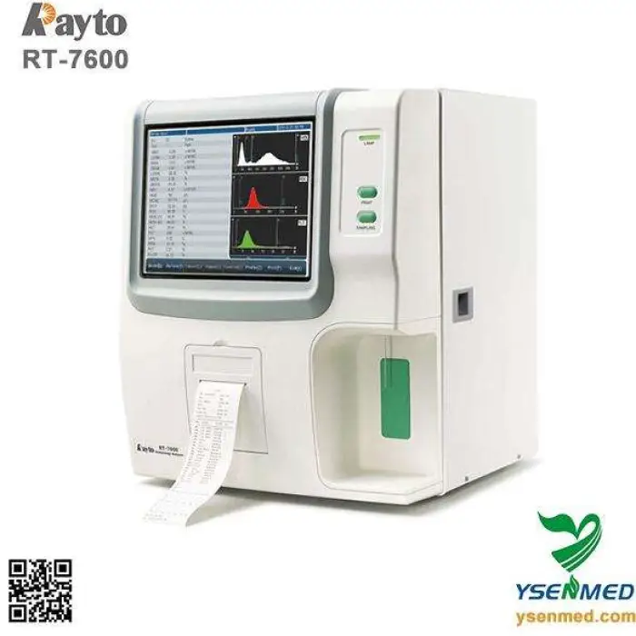 Rayto Rt-7600 Ysenmed Medical Automated Blood Cell Counter Fully Auto Blood Analyzer Laboratory Automatic Hematology Analyzer — image 7
