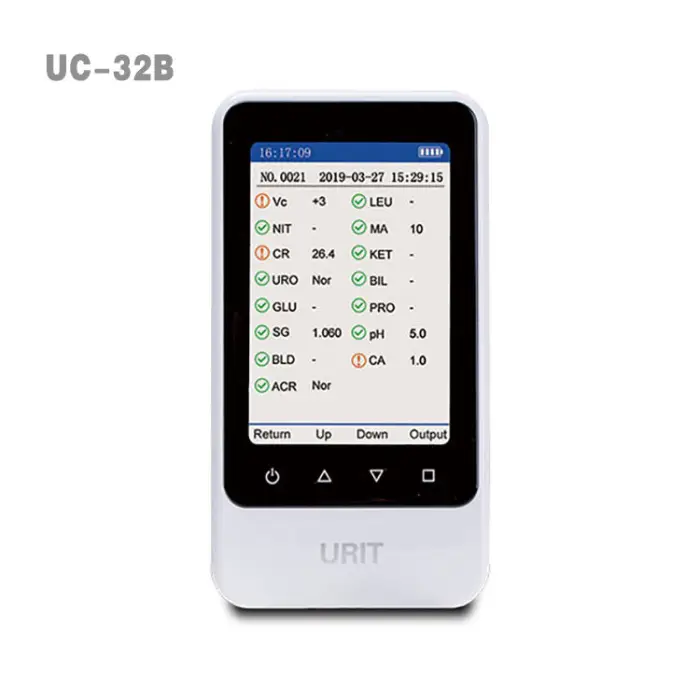 For Portable Handheld Urine Analysis System Auto Analyzer UC-32B 60 Tests/Hour CE Certified Color Screen Class II — image 3