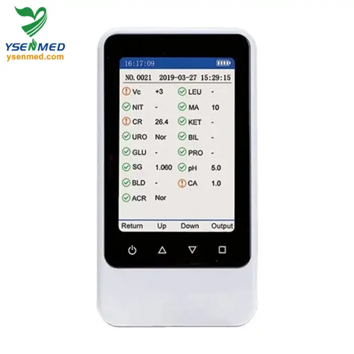For Portable Handheld Urine Analysis System Auto Analyzer UC-32B 60 Tests/Hour CE Certified Color Screen Class II — image 6