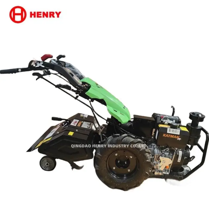 Multi Function Gasoline Powerful Tiller Garden Tiller Cultivator Motor Rotary Cultivator — image 3