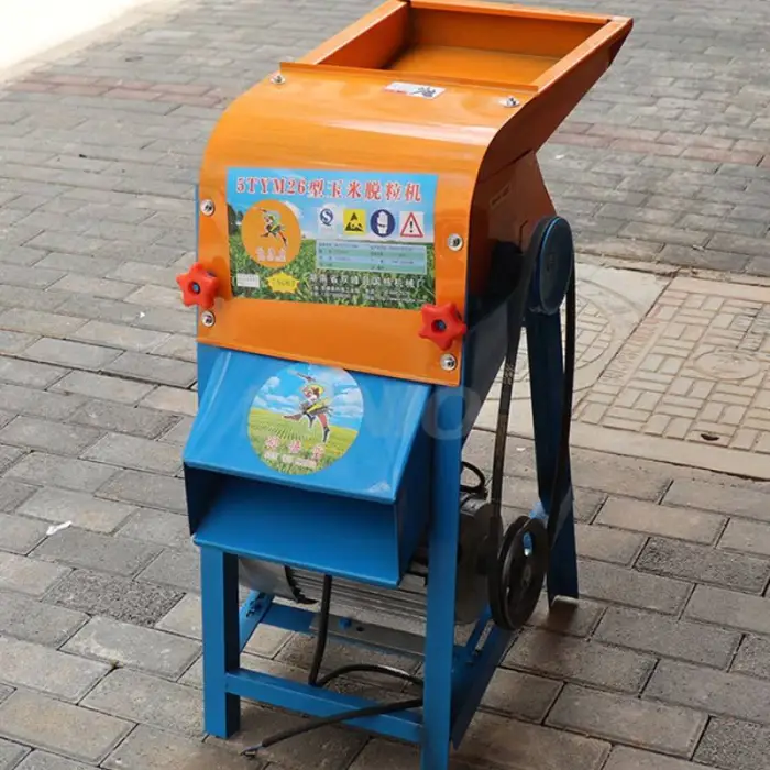 New Designed Corn Maize Skin Removing Shelling Machine Corn Maize Threshing Peeling Machine Corn Seed Removing Machine — image 6